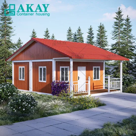 Akay 20FT prefabbricato/prefabbricato/casa modulare di lusso/casa container/case container di stoccaggio Fornitura di ville